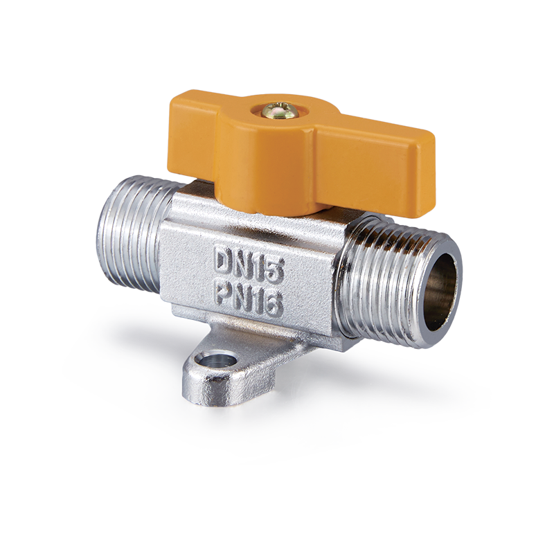 বেস সহ YH-212 ব্রাস বল ভালভ (M/M)